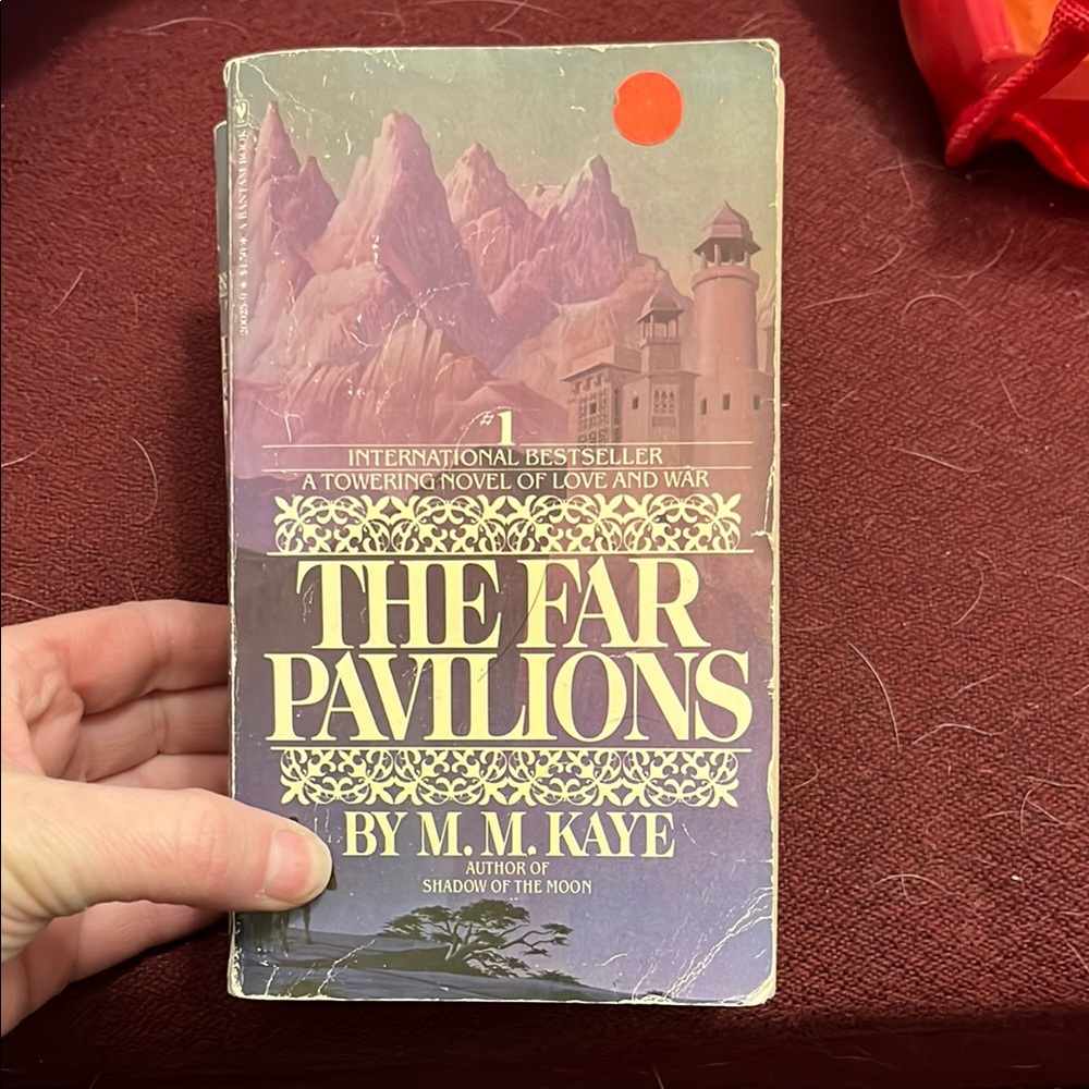 The Far Pavilions Paperback by M.M. Kaye - Purple Cover